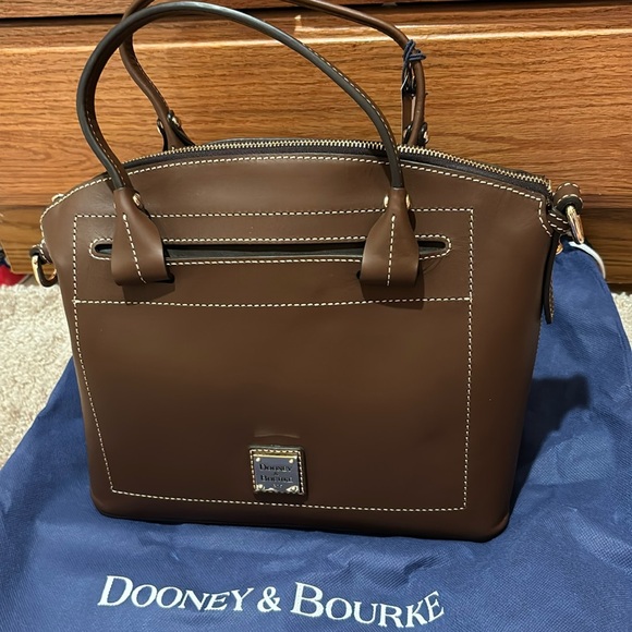 NWT DOONEY & BOURKE Shoulder bag, handbag purse carry handles removable strap - Picture 2 of 15